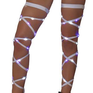 X LASR Exclusive Nymphetamine Dream Light Up Garter Leg Wraps